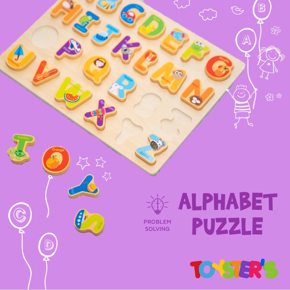 Educational Alphabet placement puzzle